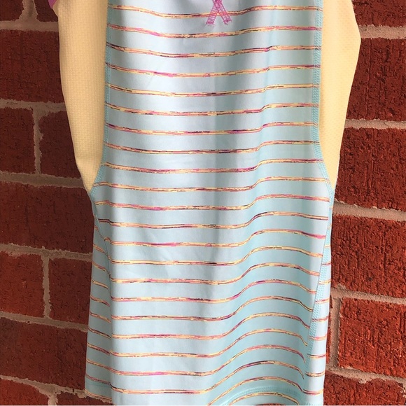 048 - Racerback Top Horizontal Stripes Size S - Picture 7 of 10